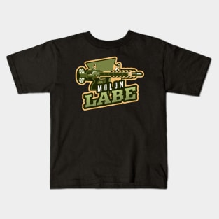 Rifle | Molon Labe Kids T-Shirt